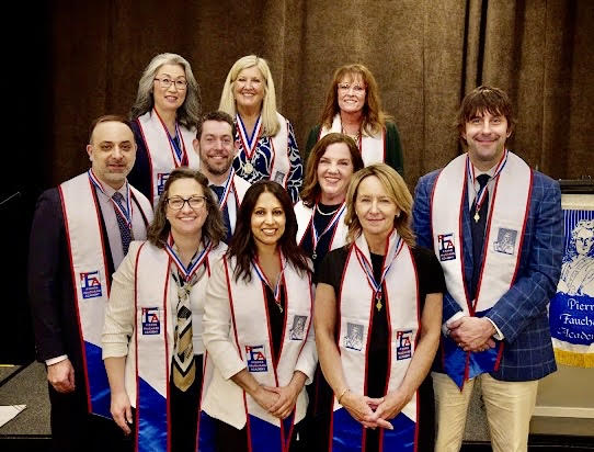 Congratulations to Dr Amy Mihaljevich(PEI), Dr Tanya Farooq(Ontario), Dr Janice Stewart(PEI), Dr Rajiv Butany(Ontario) Dr Avi Goldberg(PEI), Dr Jennifer MacLellan( NS) and Dr Matt Gilchrist
Back Row Dr Nancy Auyeung (Western Chair), Dr Heather Carr (PFA Canada Trustee), Dr Lesli Hapak (Ontario Chair)